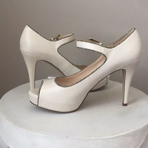 Nine West Peep Toe High Heel Shoe NWOT